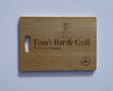 Personalised Chopping Board "The best or nothing"
