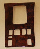 Mercedes-Benz W126 Centre Console Burr Walnut Wood Inlay