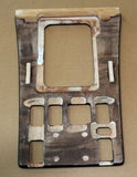 Mercedes-Benz W126 Centre Console Burr Walnut Wood Inlay