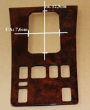 Mercedes-Benz W126 Centre Console Burr Walnut Wood Inlay